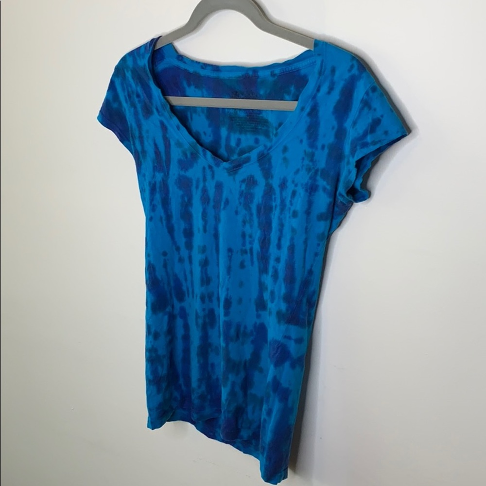 Tie dye fitted tee